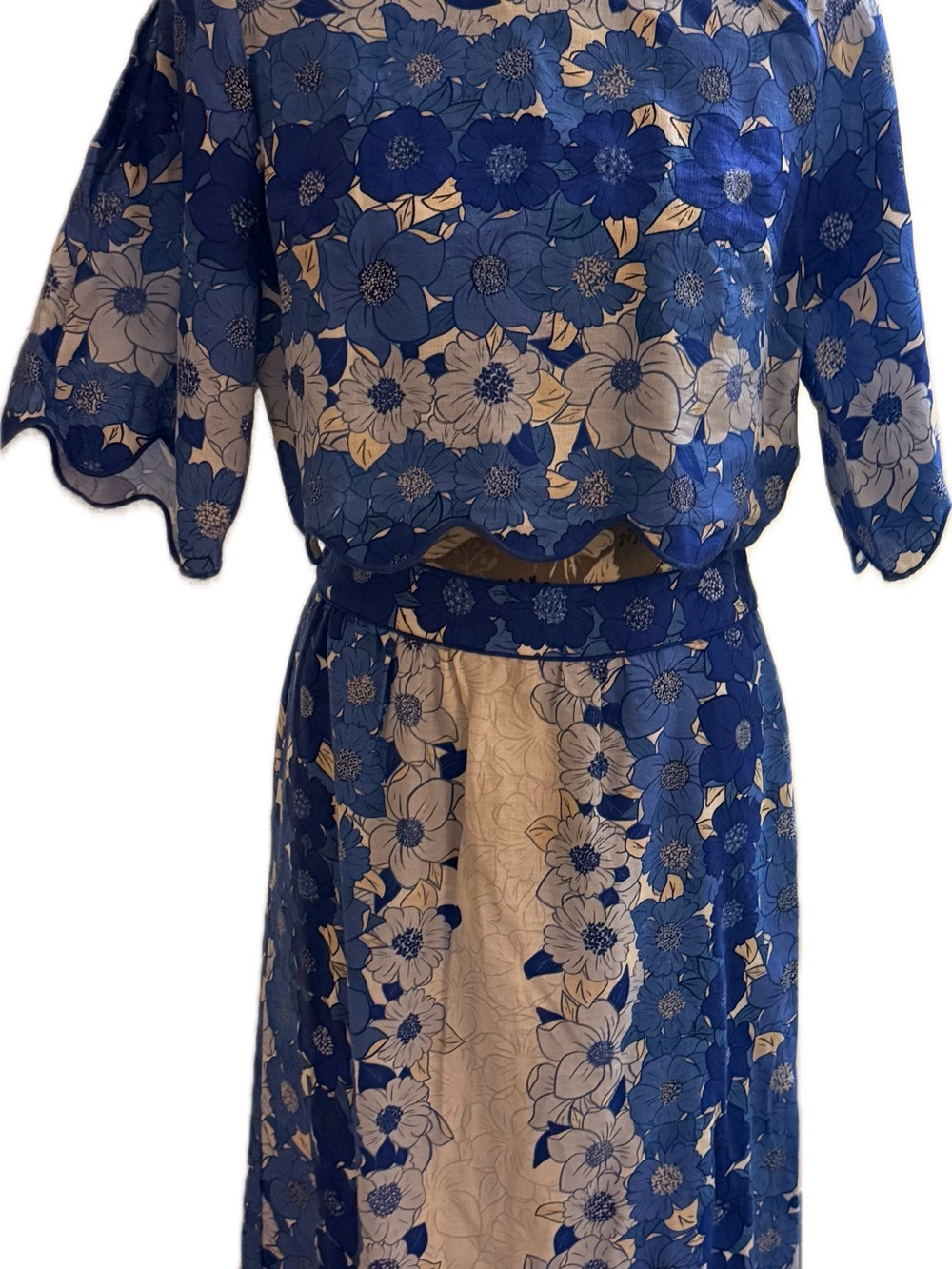 FARM RIO Floral Midi skirt and matching top